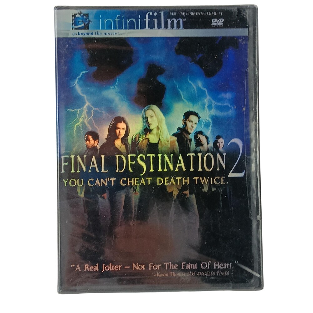 Final Destination 2 DVD Widescreen Ali Larter Horror R 2003 New Line Movie
